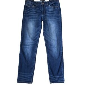 Judy Blue Womens Jeans Sz 11/30 Relaxed Fit Dark Wash Stretch Mid Rise JB82102DK